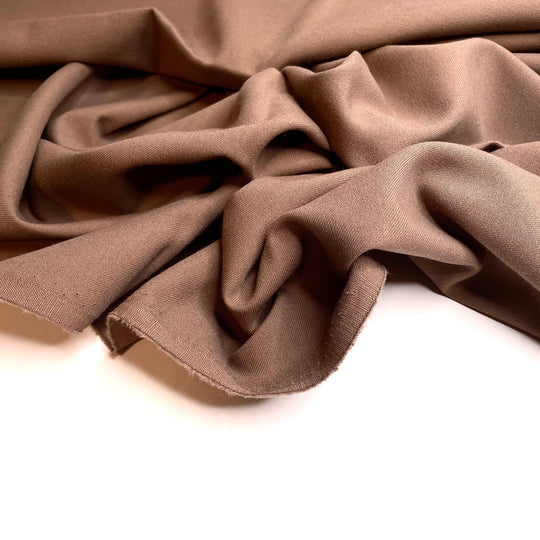 No Business Today - Superfine Twill Weave Wool Woven - Light Brown - 1.8M Bundle