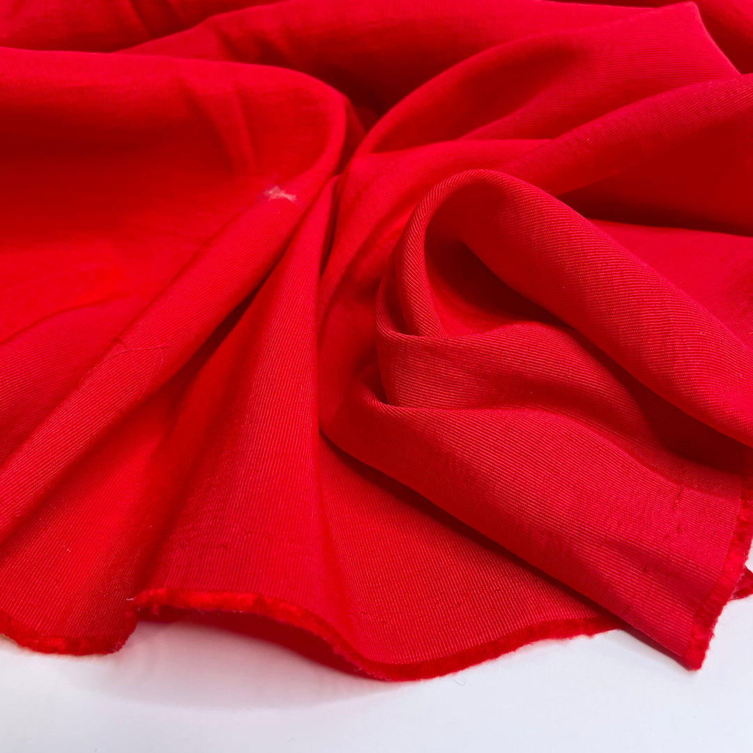 Maida Springer Kemp - Taslan Poly/Elastane Woven - Red - 1.1M Bundle