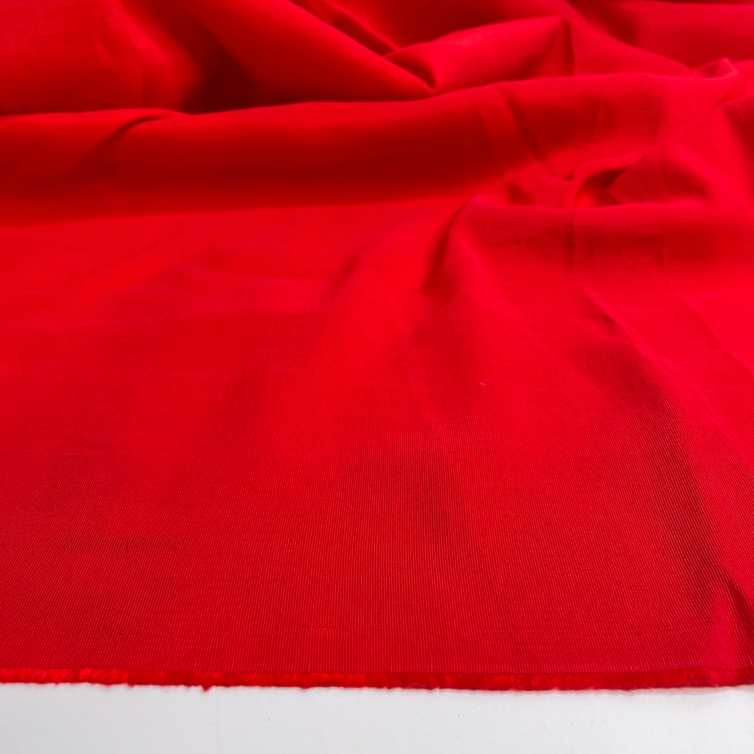 Maida Springer Kemp - Taslan Poly/Elastane Woven - Red - 1.1M Bundle