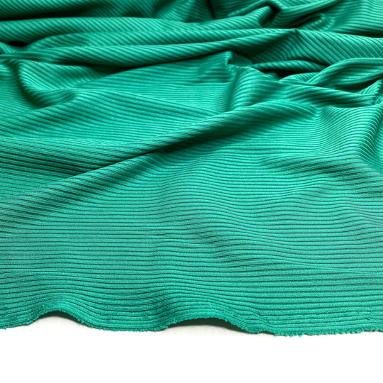 Mowing The Grass - Rib Knit Poly Knit - Light Green - 1.6M Bundle