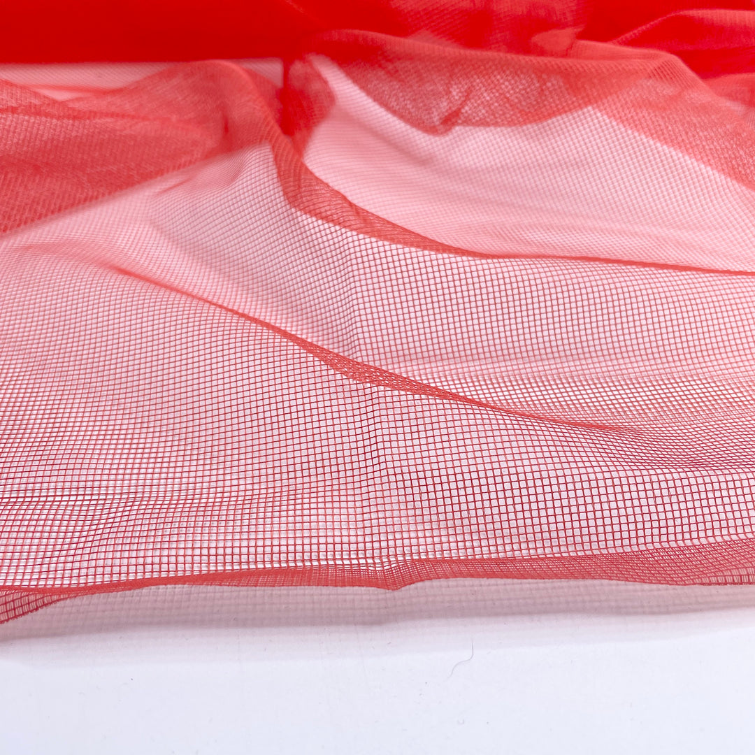Cradled In A Heartwarming Aura - Mesh Poly Woven - Red - 1.5M Bundle