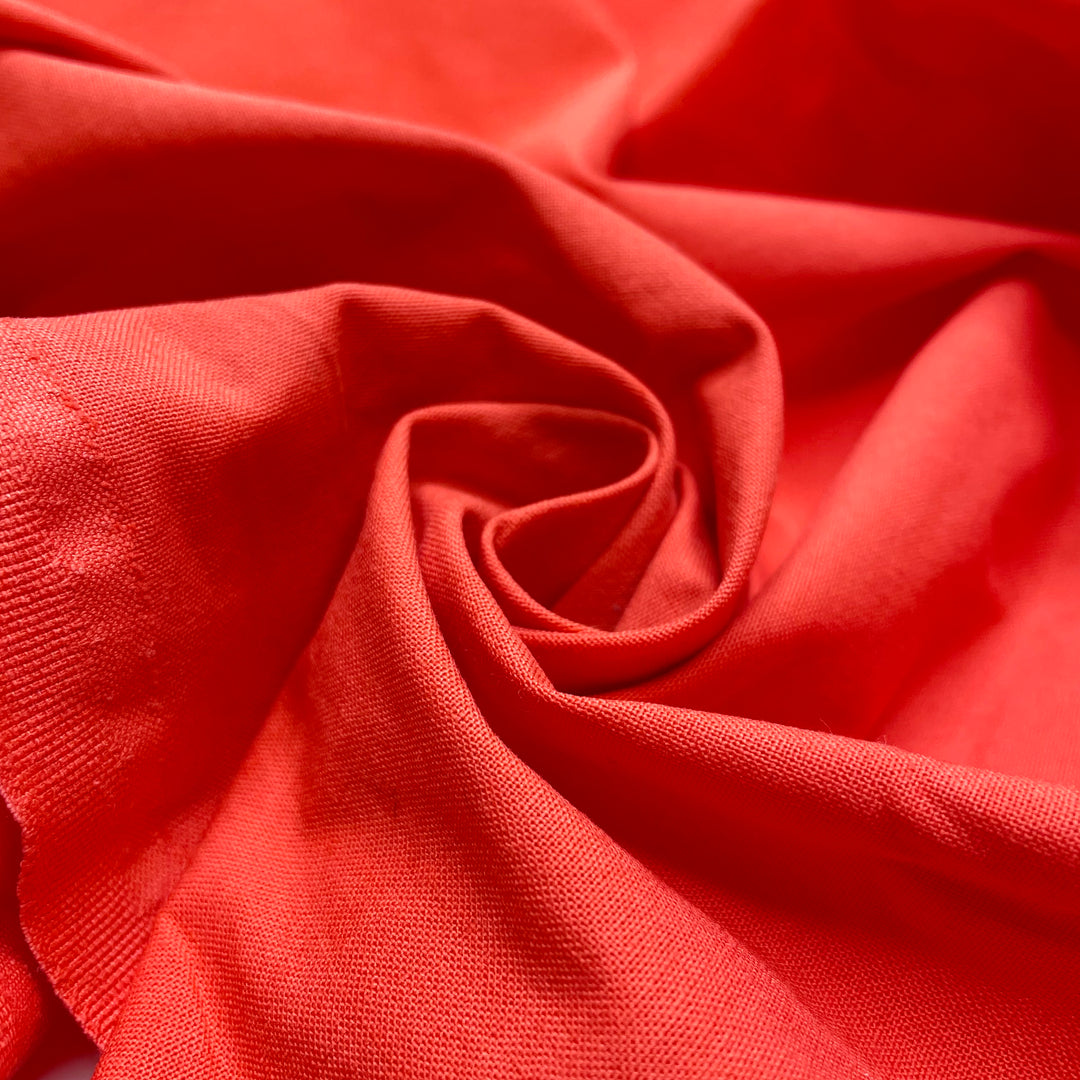 I Ap-peach-iate You - Cotton Woven - Red - 1.4M Bundle