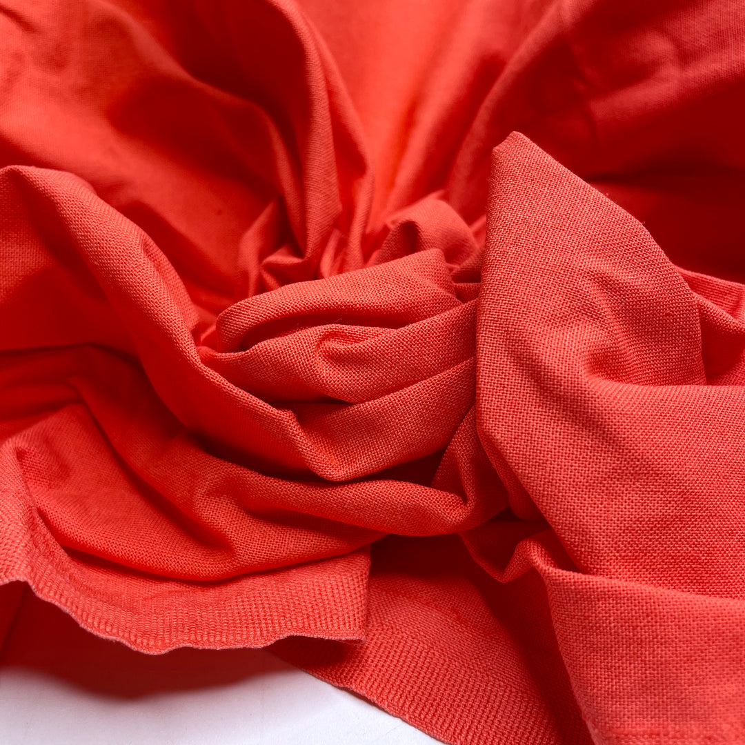 I Ap-peach-iate You - Cotton Woven - Red - 1.4M Bundle