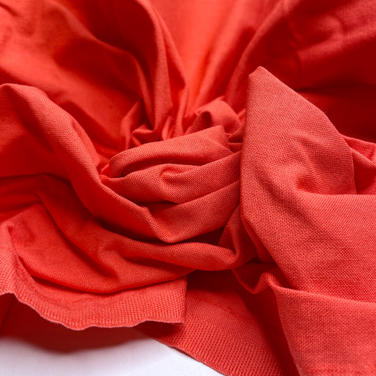 I Ap-peach-iate You - Cotton Woven - Red - 1.4M Bundle