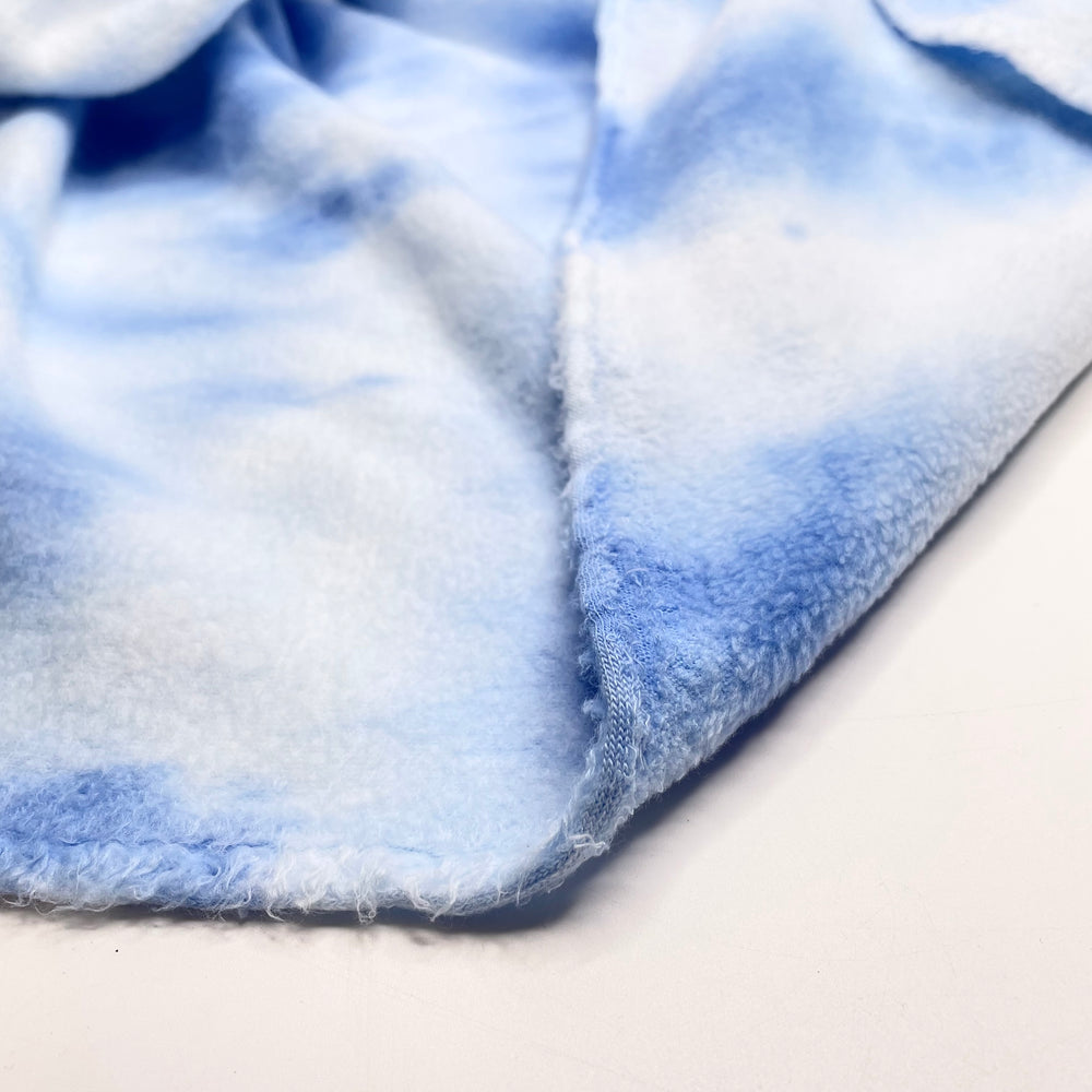 Pie In The Sky - Double Thickness Fleece Poly Knit - Blue/White Sky - 2M Bundle