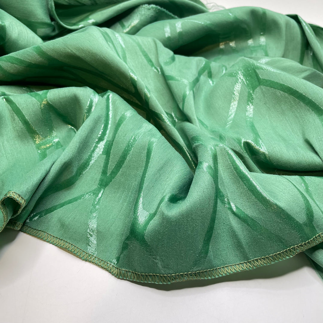 Green Web - Poly Woven - Green Geometric - Bundles