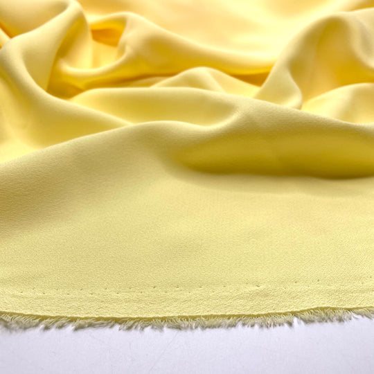 Like A Canary - Crepe Poly Woven - Light Yellow - 2M Bundle