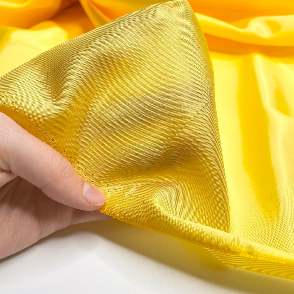 And It Was All - Satin Poly Woven - Yellow - 2M Bundle