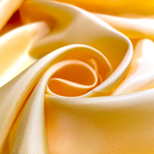 And It Was All - Satin Poly Woven - Yellow - 2M Bundle