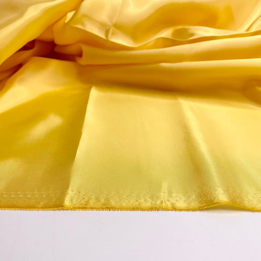 And It Was All - Satin Poly Woven - Yellow - 2M Bundle