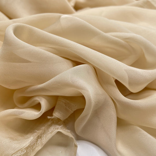 Cookies And - Chiffon Poly Woven - Cream - 3M Bundle