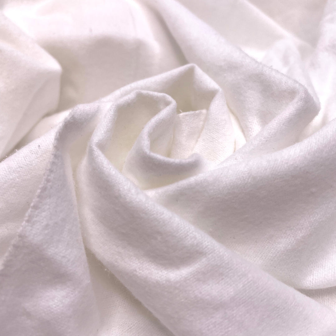 Collecting Clouds - Brushed Cotton Woven - White - 0.9M Bundle