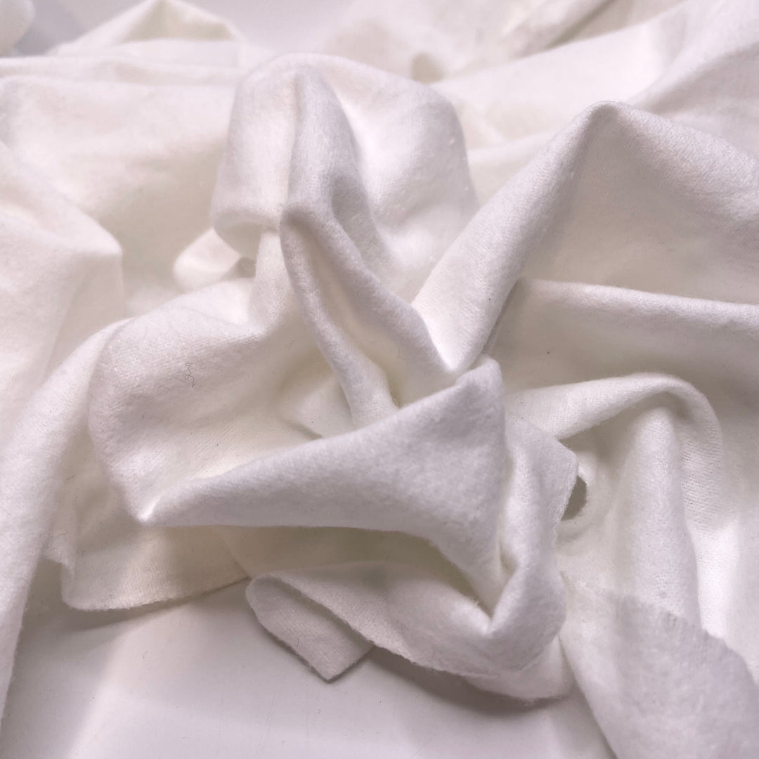 Collecting Clouds - Brushed Cotton Woven - White - 0.9M Bundle