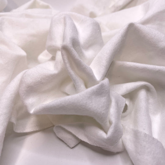 Collecting Clouds - Brushed Cotton Woven - White - 0.9M Bundle