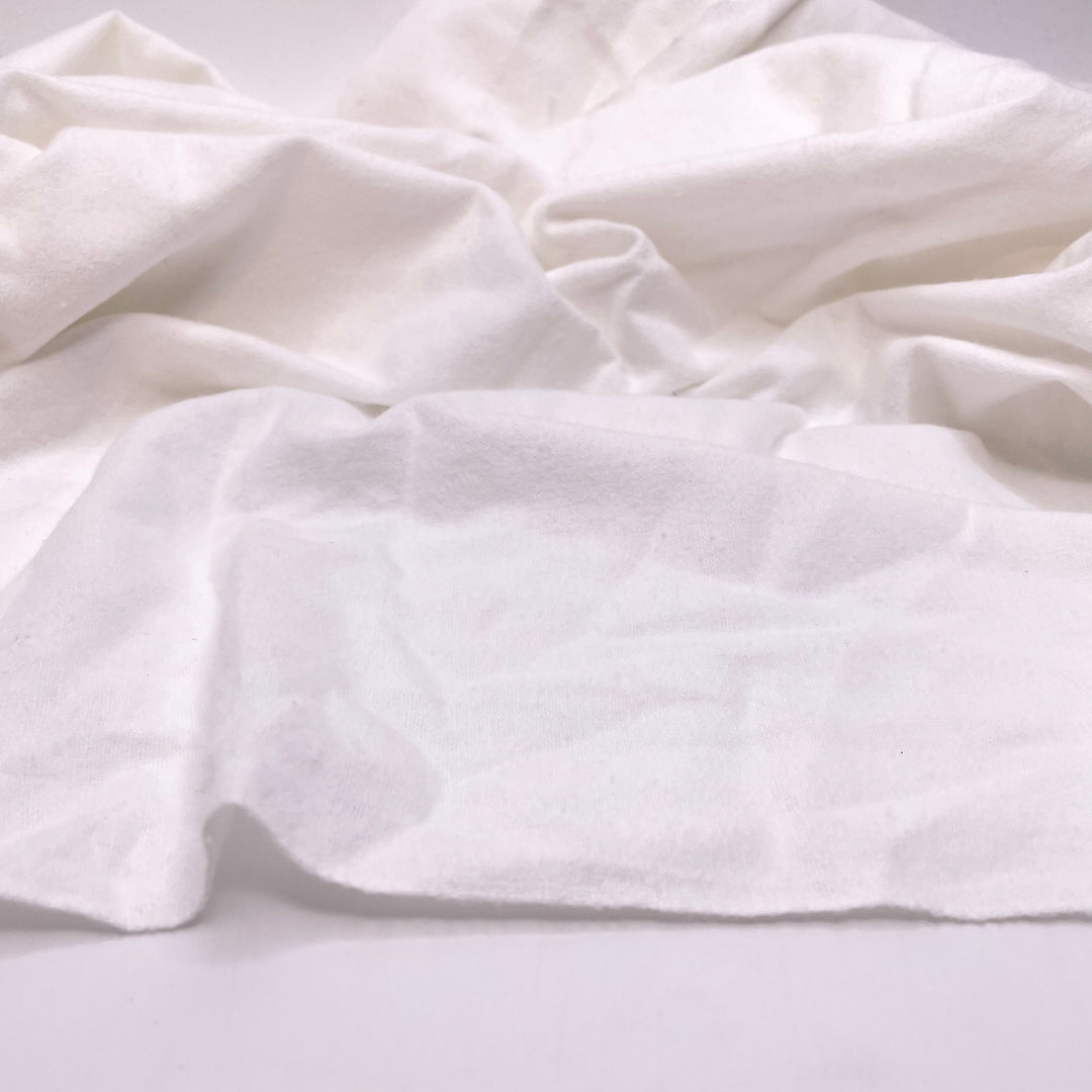 Collecting Clouds - Brushed Cotton Woven - White - 0.9M Bundle