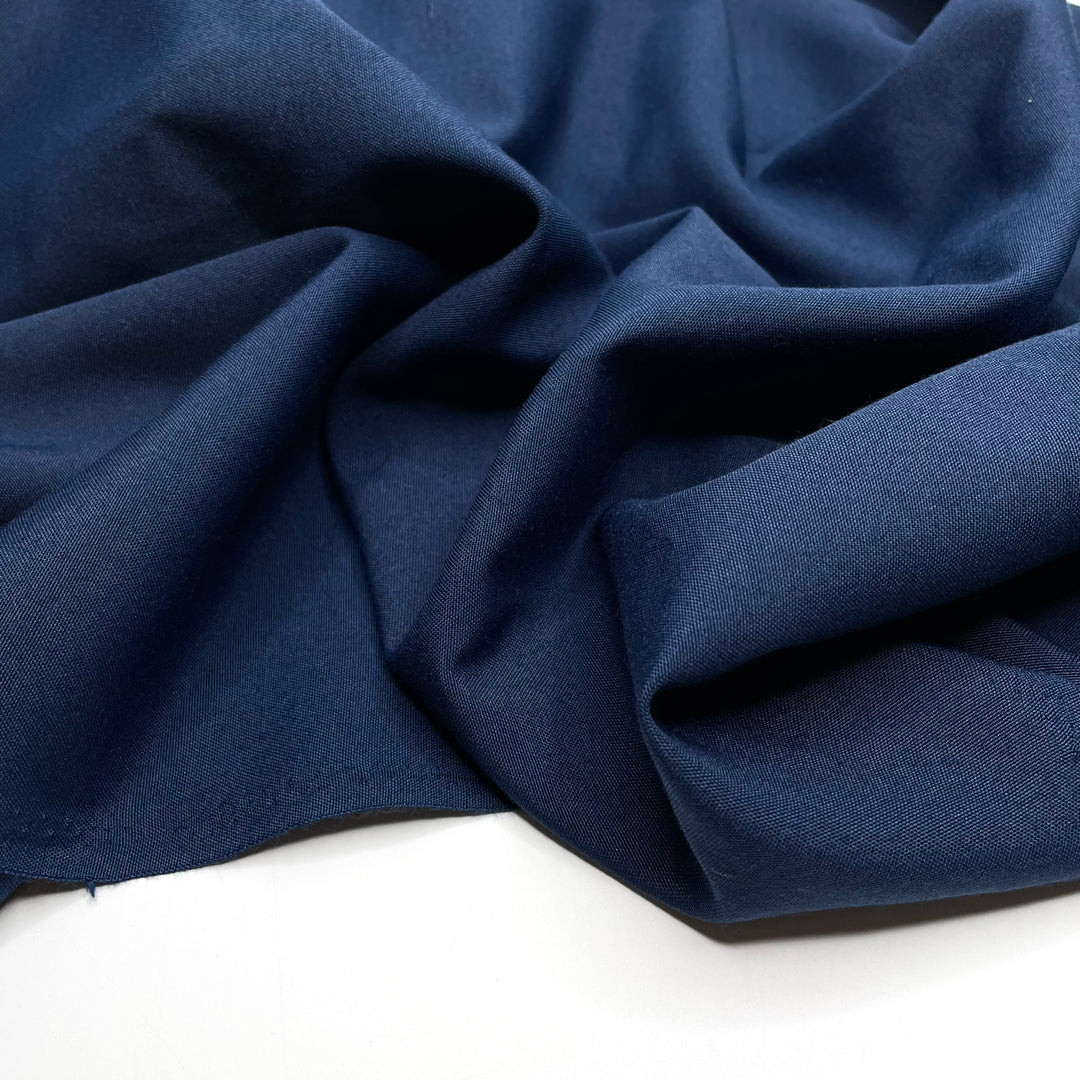 Blue Sea Glass - Poly Woven - Navy - 1M Bundle