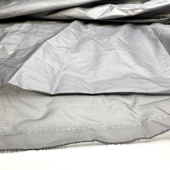 Rain Drops Keep Falling On My Head - Water Resistant Nylon/PU Woven - Silver - 1.7M Bundle
