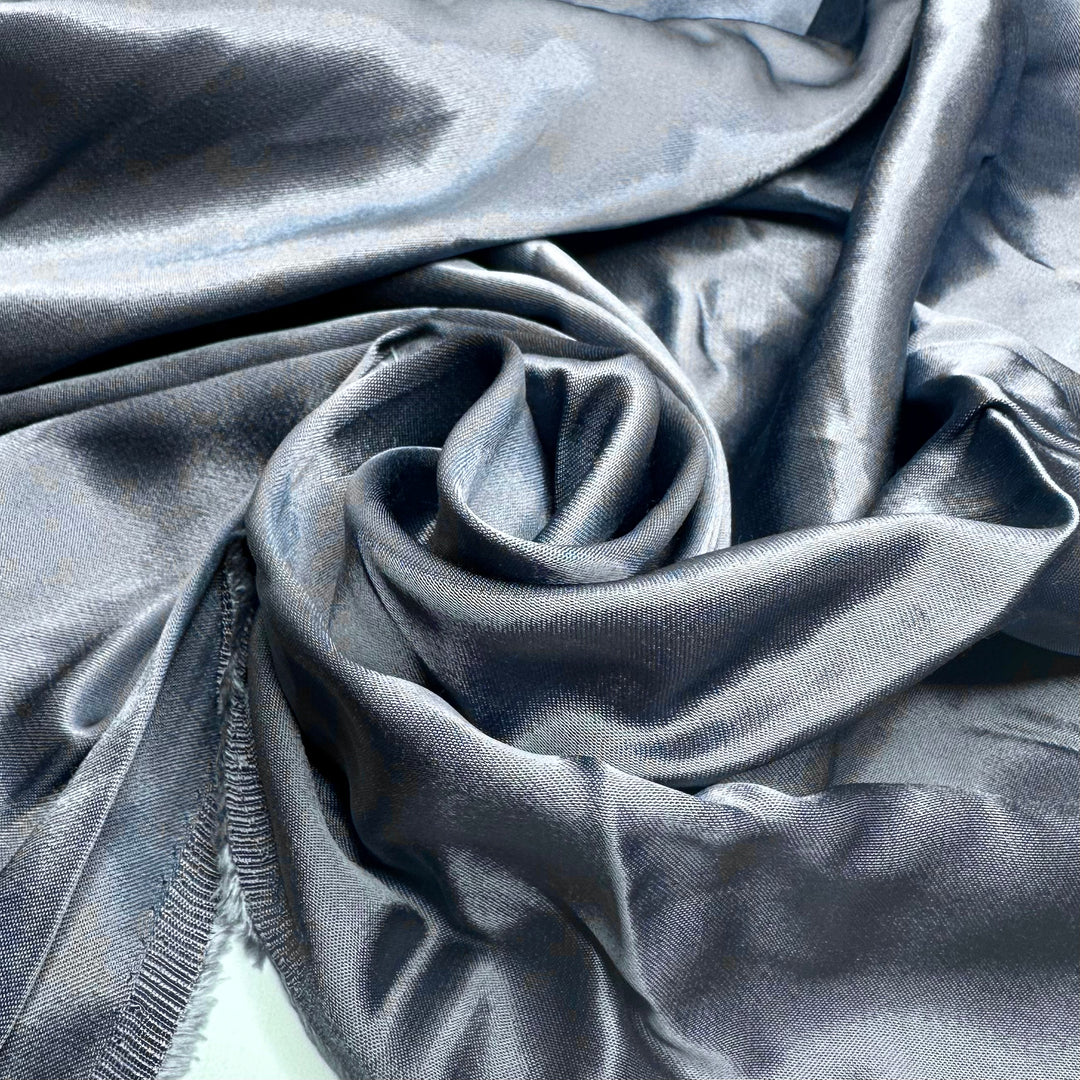 This Is Blue Steel 20 - Sateen Cotton Woven - Silver - 3M Bundle
