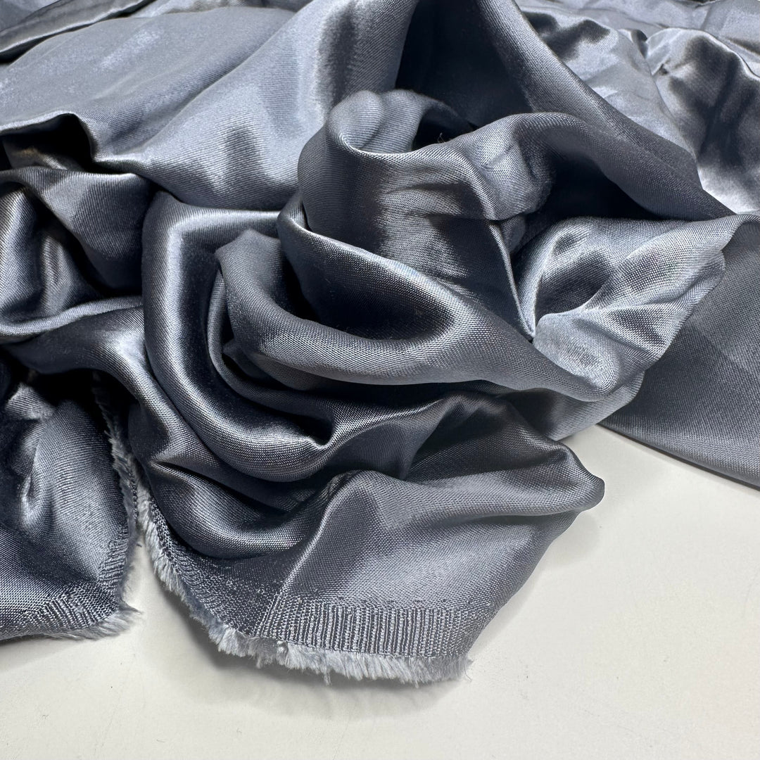 This Is Blue Steel 20 - Sateen Cotton Woven - Silver - 3M Bundle