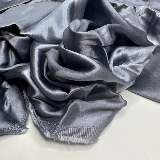 This Is Blue Steel 20 - Sateen Cotton Woven - Silver - 3M Bundle