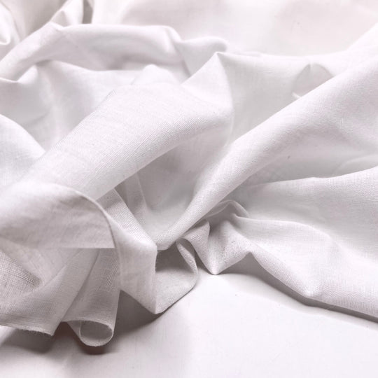 Wispy Clouds - Natural Blend Woven - White - 1.45M Bundle