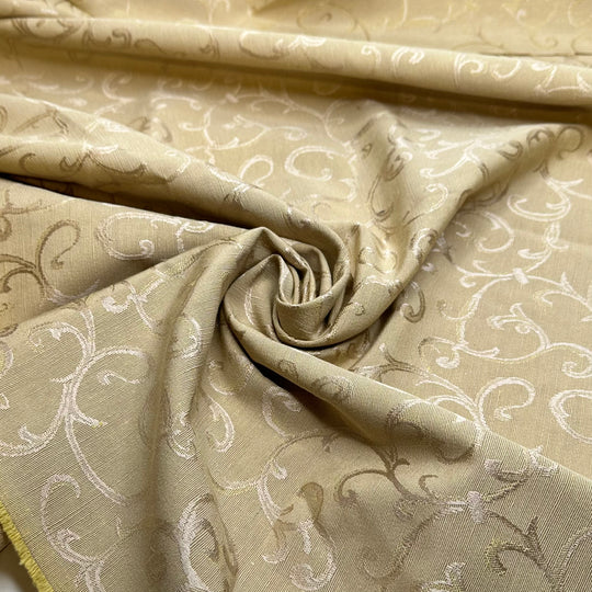 Lounging In The Hammock - Cotton Woven - Yellow Abstract - 1.35M Bundle
