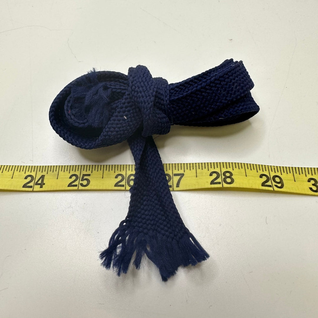 ⅝" (16mm) Folded Like Bias Tape Tape Trim - Navy - 1.4M Bundle - True Deadstock supplies Fabric by private - Sustainable Textile | FABCYCLE