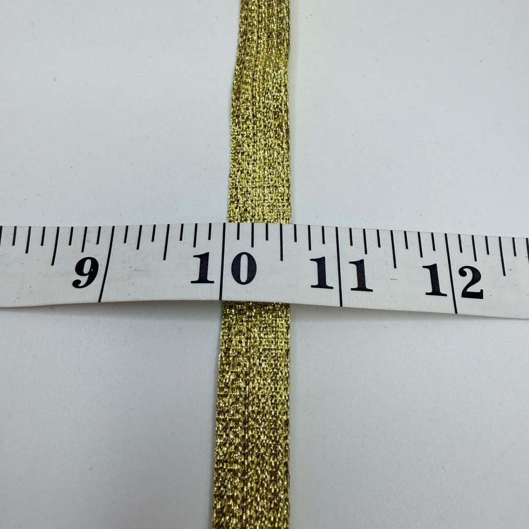 ⅝" (16mm) Vintage Tape Trim - Gold - 7 Pack - True Deadstock supplies Fabric by private - Sustainable Textile | FABCYCLE