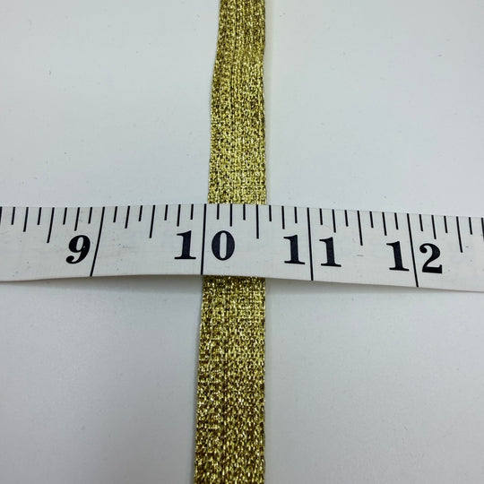 ⅝" (16mm) Vintage Tape Trim - Gold - 7 Pack - True Deadstock supplies Fabric by private - Sustainable Textile | FABCYCLE