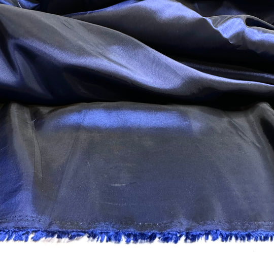 Elvira - Satin Poly Woven - Black/Navy - 4.5M Bundle