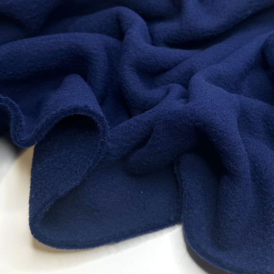 Hiding Under The Blanket - Fleece Poly Knit - Navy - 2.4M Bundle