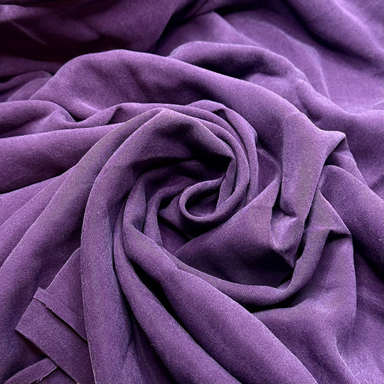 Flying Purple People Eater - Twill Weave Tencel Woven - Purple - 4M Bundle