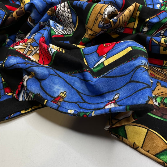 Unholy - Tubular Cotton Woven - Black Multi Church - 1.8M Bundle