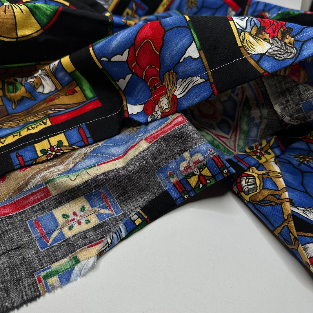 Unholy - Tubular Cotton Woven - Black Multi Church - 1.8M Bundle