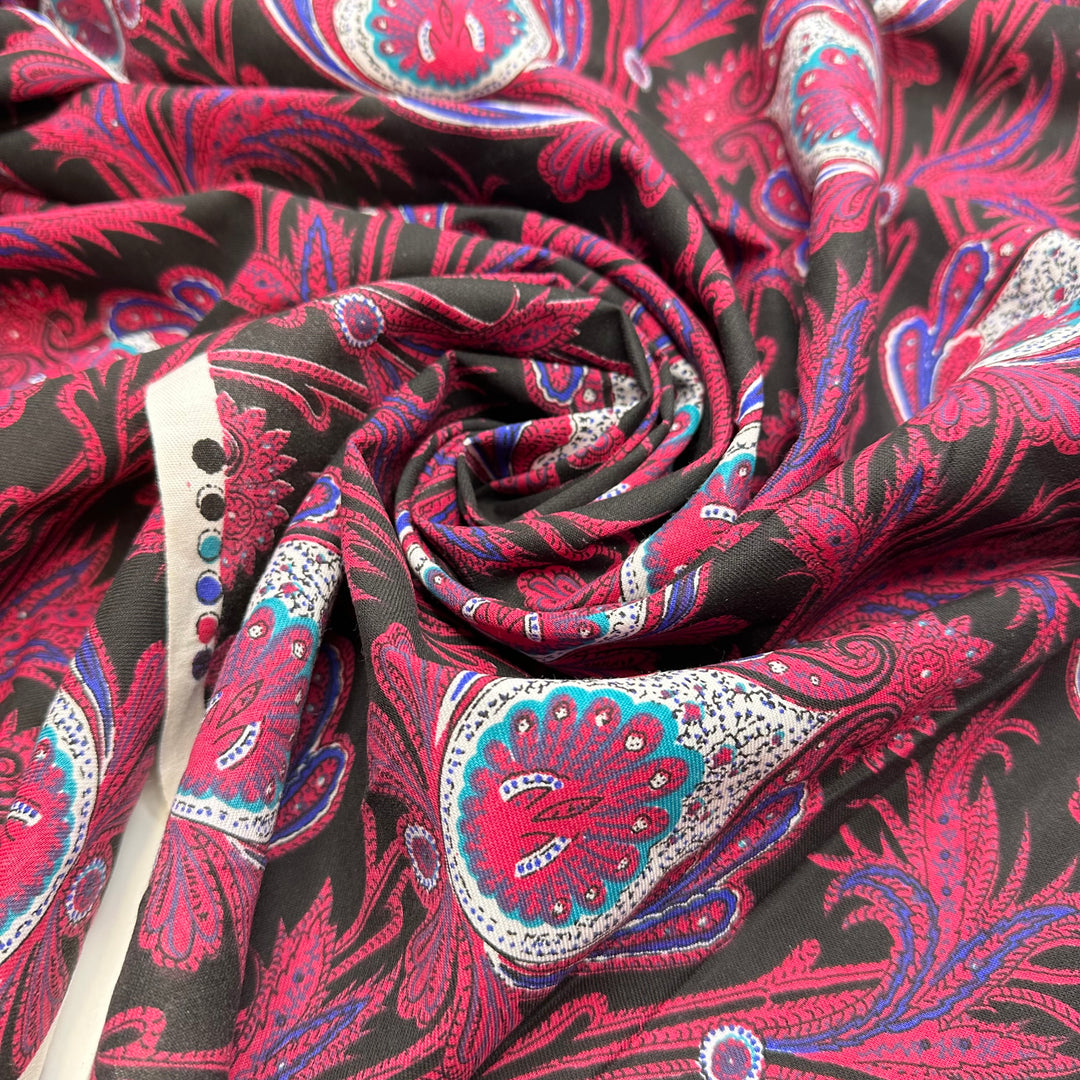 Tactile Treasures - Cotton Woven - Multi Paisley - 2.4M Bundle