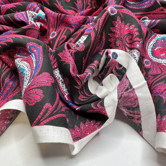 Tactile Treasures - Cotton Woven - Multi Paisley - 2.4M Bundle