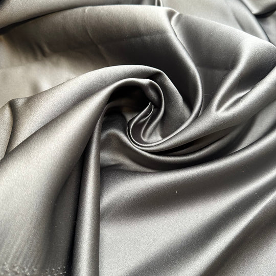 Satiny Sensations - Satin Poly Woven - Grey - 2.4M Bundle