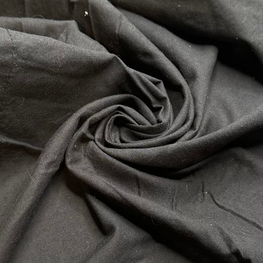 Suitably Macabre - Cotton Woven - Black - 2.2M Bundle