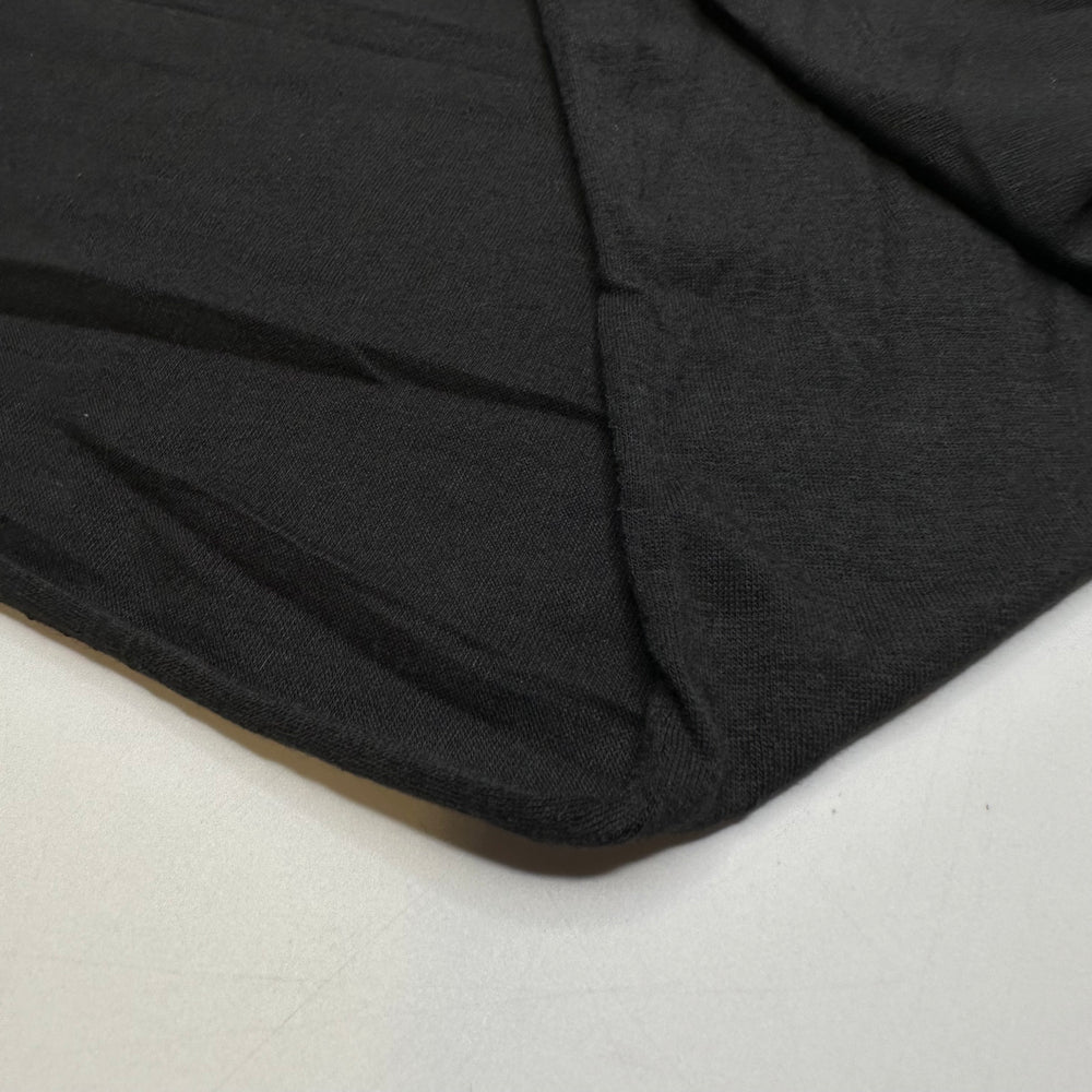 Starless Night - Jersey Cotton Knit - Black - 1M Bundle