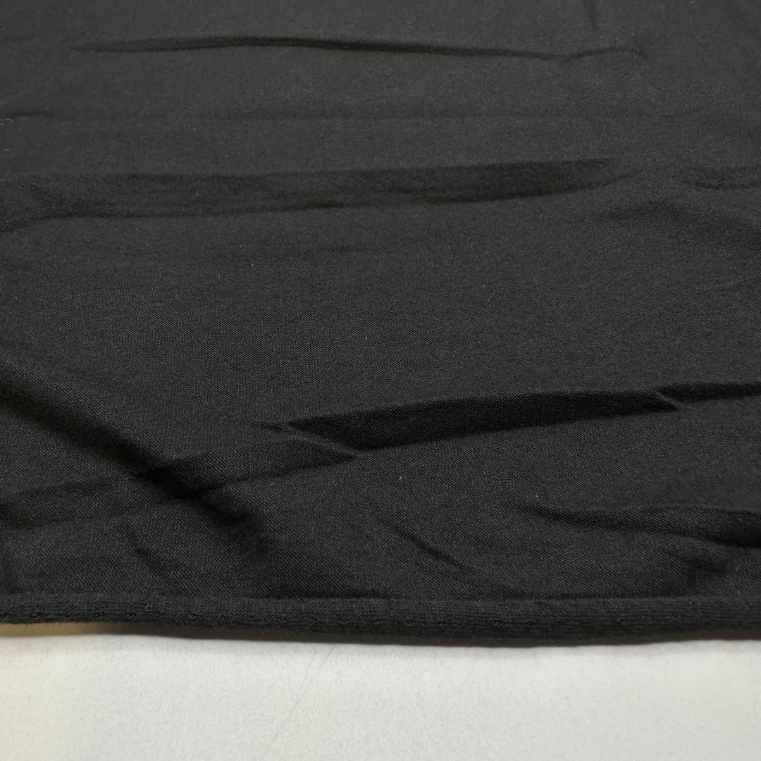 Starless Night - Jersey Cotton Knit - Black - 1M Bundle
