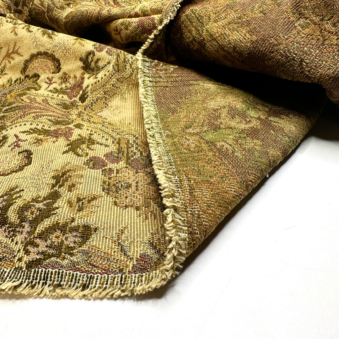 Feeling Regal - Tapestry Weave Poly Woven - Multi Floral - 1M Bundle