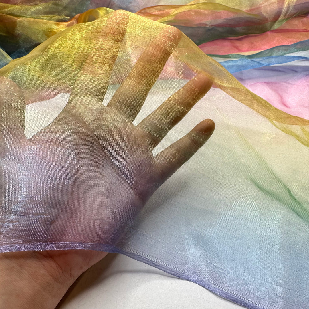 UB - Unicorn Beam - Organza Poly Woven - Multi - 1M Bundle