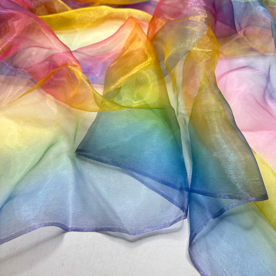 UB - Unicorn Beam - Organza Poly Woven - Multi - 1M Bundle