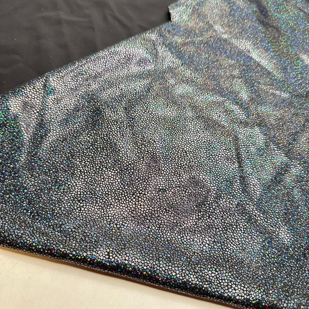 UB - Monster From The 80s - Iridescent Synthetic Blend Knit - Blue Multi Abstract - 0.5M Bundle