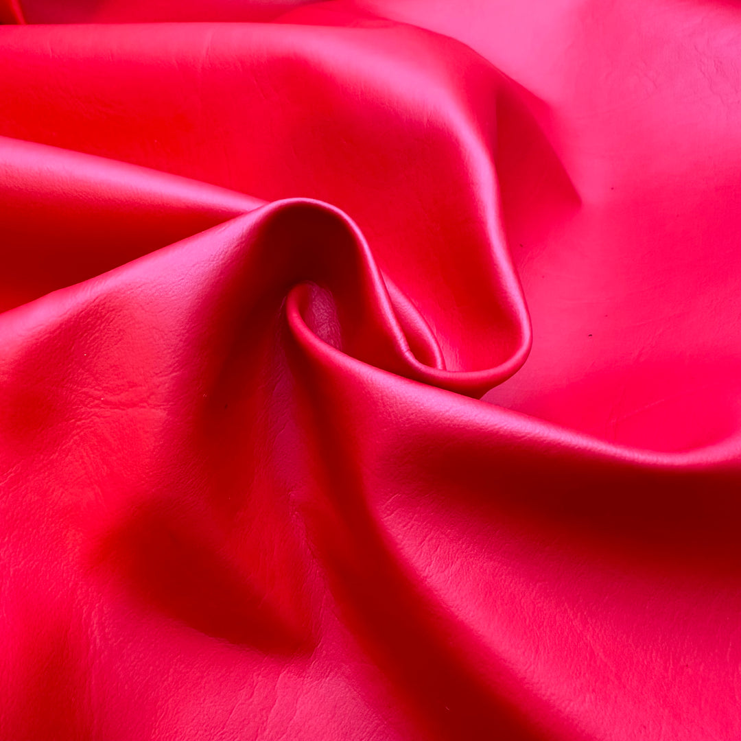 Scarlet Witch - Water Resistant Pleather Synthetic Blend Knit - Red - 2M Bundle