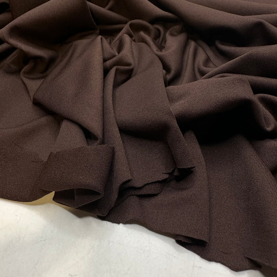 Willy Wonkas Chocolate River - Polyester Blend Knit - Brown - 1.5M Bundle