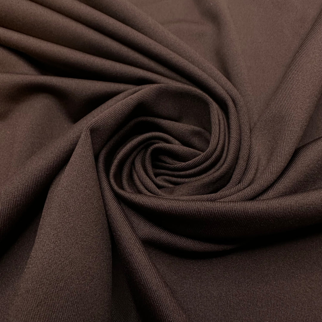 Willy Wonkas Chocolate River - Polyester Blend Knit - Brown - 1.5M Bundle
