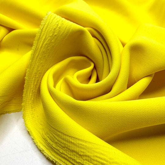 I Think I Saw A Tweety Bird - Crepe Poly Woven - Yellow - 1.4M Bundle