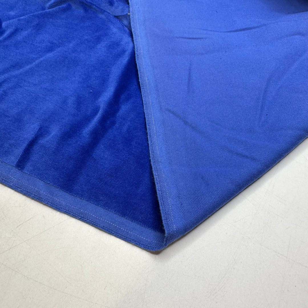 Cuddling Stitch - Velvet Cotton Woven - Blue - 3.6M Bundle