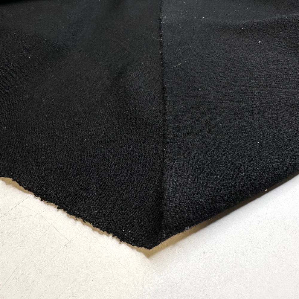 Wednesday Adams New Sweater - Jersey Wool Knit - Black - 1M Bundle